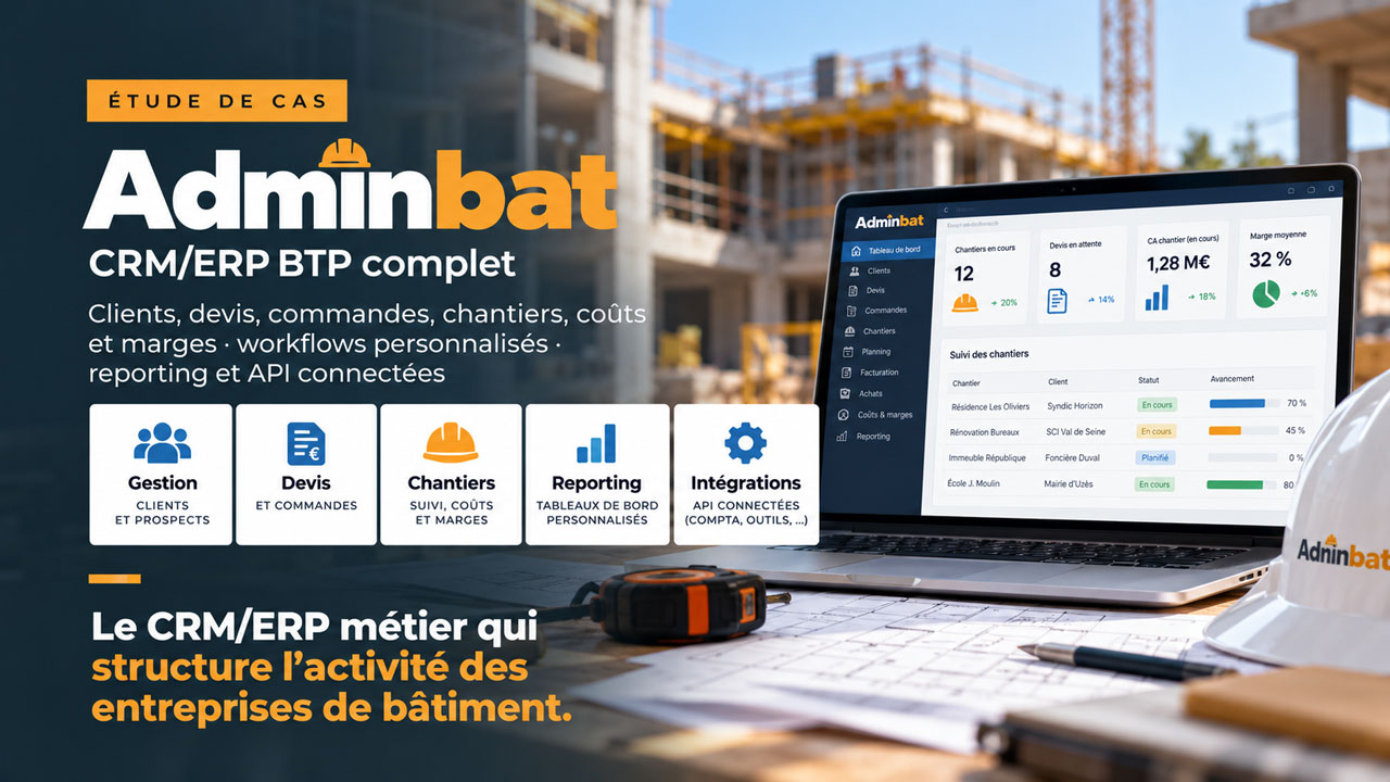 etude crm erp adminbat